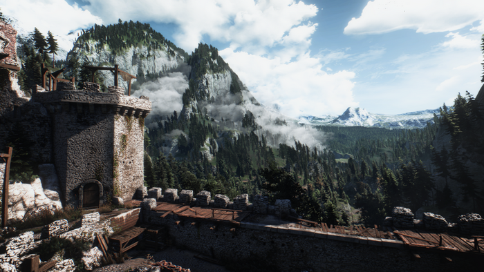 The Witcher 3: Kaer Morhen Landscape