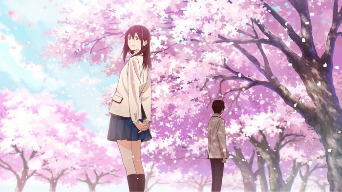 Sakura Yamauchi and Haruki Shiga from I Want to Eat Your Pancreas