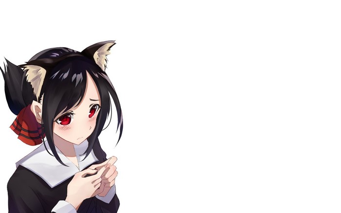 Kaguya Shinomiya from Kaguya-Sama: Love is War with cat ears
