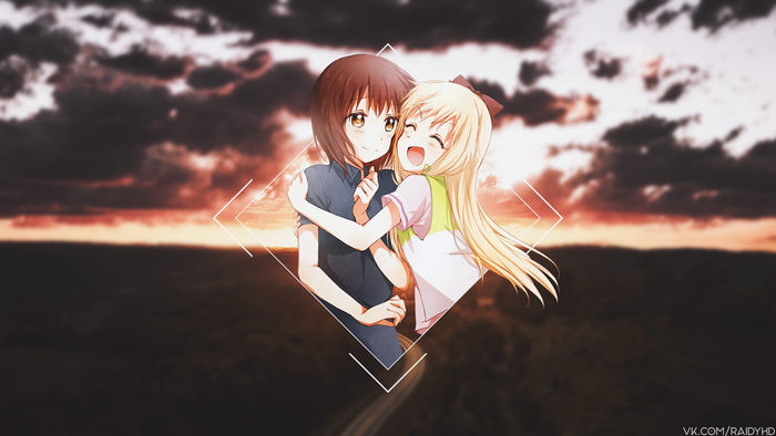4K Anime Girls Funami Yui