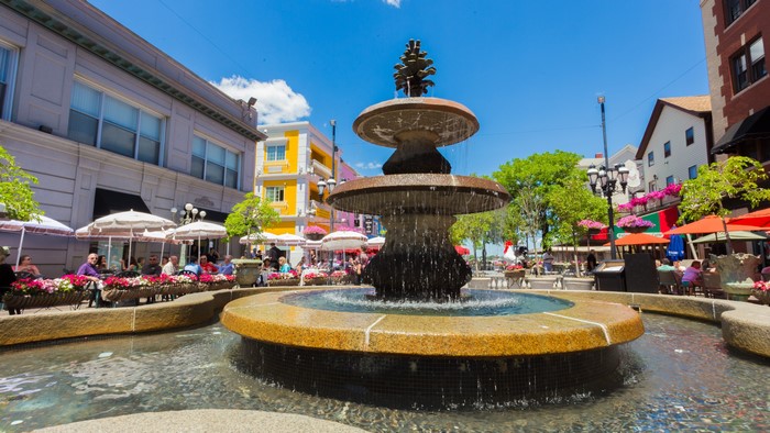 Fountain in Providence, Rhode Island
