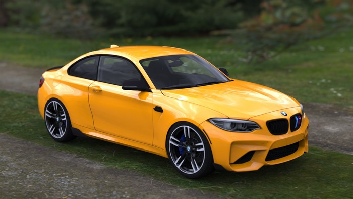 Yellow BMW M2 F84 from Need for Speed: No Limits