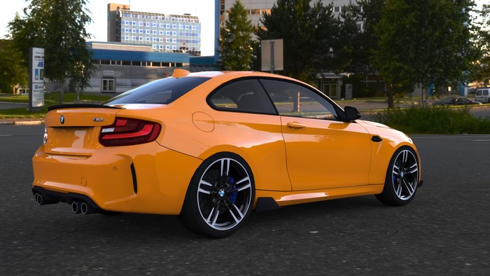 Orange BMW M2 F84 from Need for Speed: No Limits