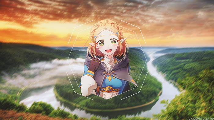 Zelda from The Legend of Zelda: Breath of the Wild