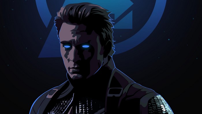 Captain America from Marvel Cinematic Universe artwork