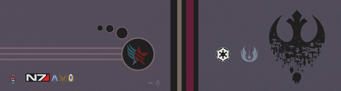 Mass Effect and Star Wars Symbols