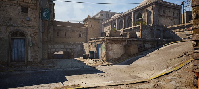 Counter-Strike: Global Offensive map with Middle Eastern architecture