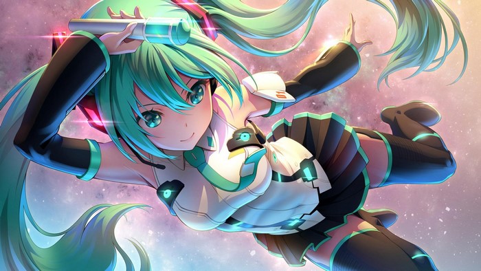 Hatsune Miku from Vocaloid