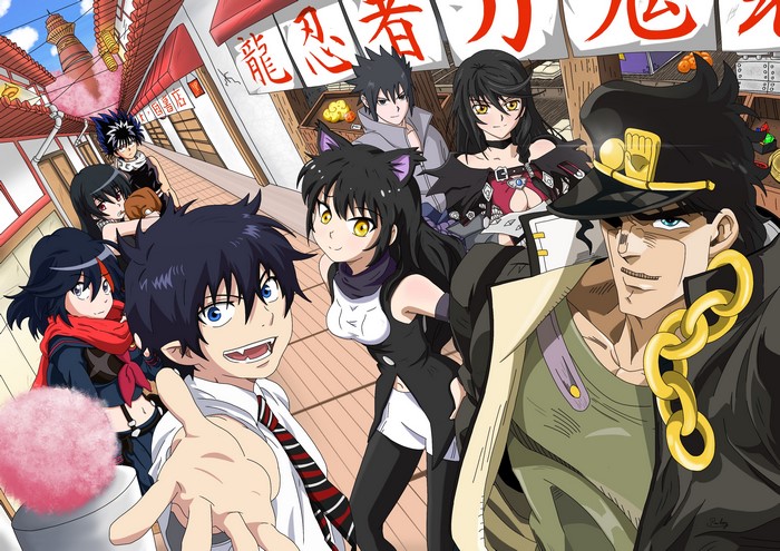 Anime Characters from Various Popular Series