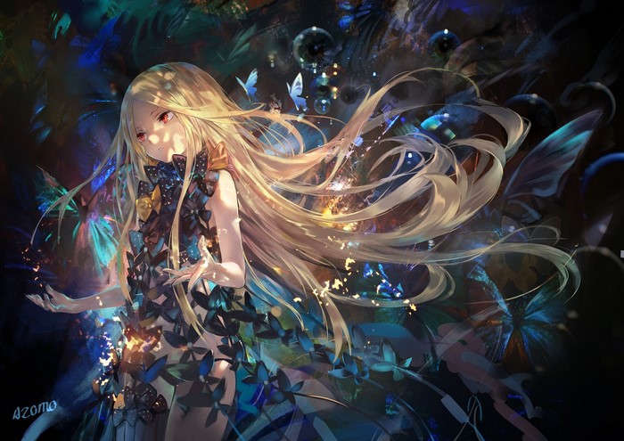 Abigail Williams from Fate/Grand Order with butterflies