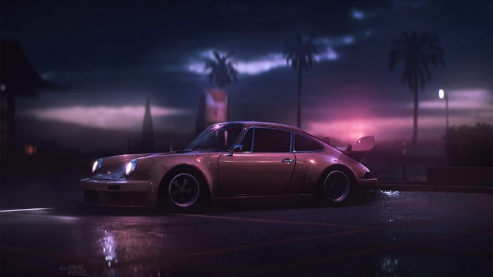 Porsche 911 by Mikhail Sharov