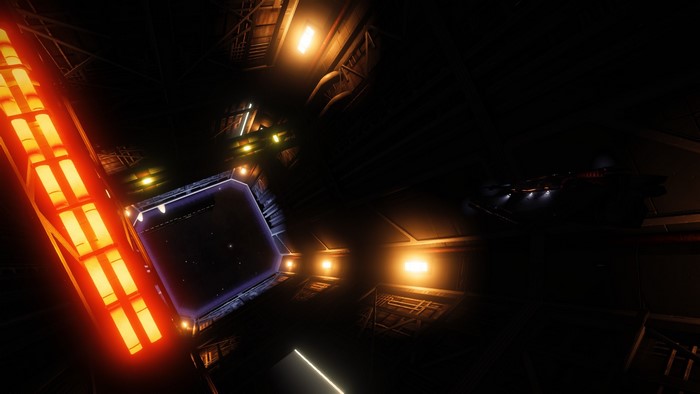 Elite: Dangerous spaceship interior