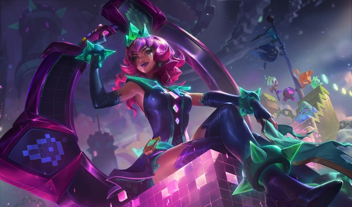 Qiyana from League of Legends Arcade Skin