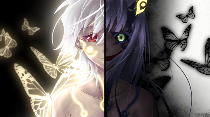 Rokuro and Benio from Sousei no Onmyouji