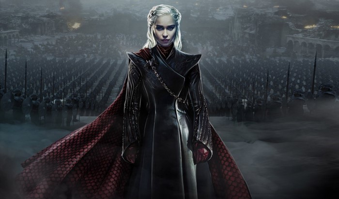 Daenerys Targaryen Leading Her Army