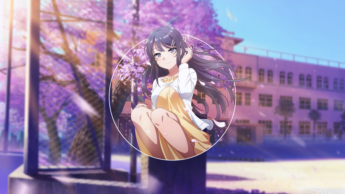 Sakurajima Mai from Seishun Buta Yarō wa Bunny Girl-senpai no Yume wo Minai