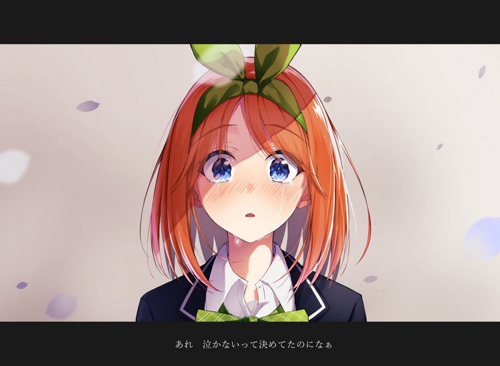 Nakano Yotsuba Crying 4K Digital Art