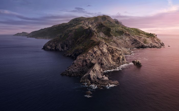 4K Catalina Island Sea and Sky