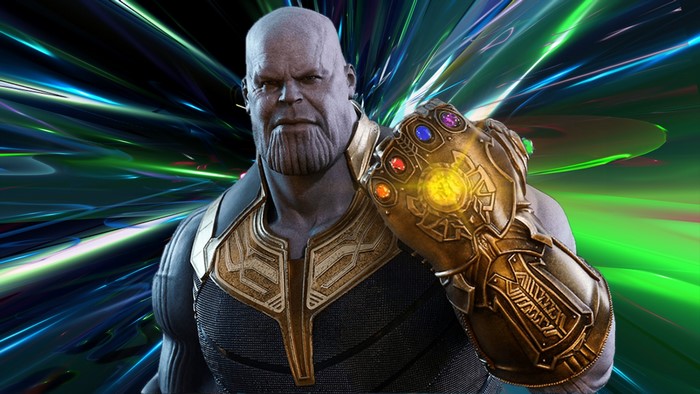 Thanos with Infinity Gauntlet from Avengers