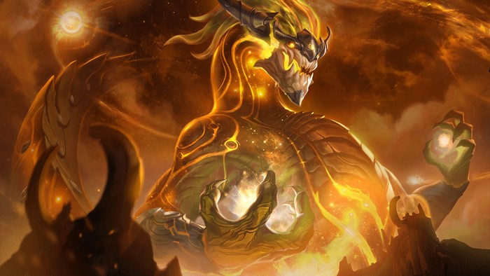 Aurelion Sol from League of Legends artwork