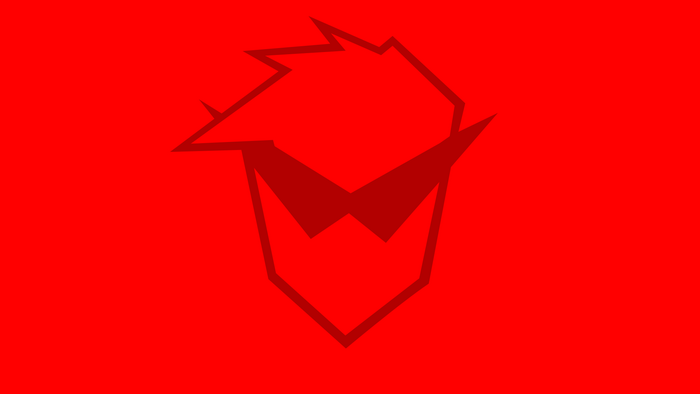 Kamina from Tengen Toppa Gurren Lagann, minimalist