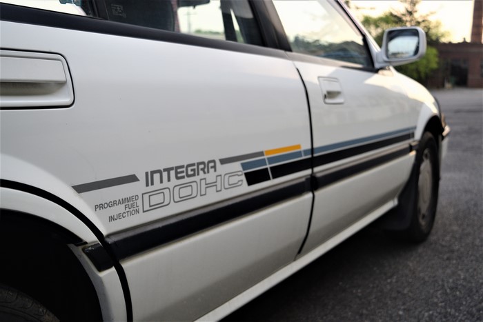 Acura Integra DOHC on a street