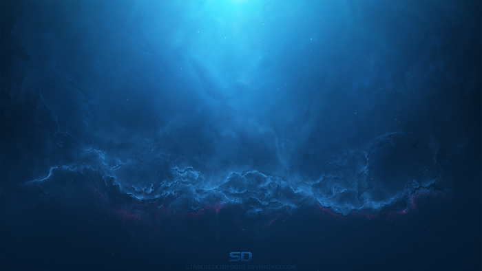 4K Nebula Space Art by Starkiteckt