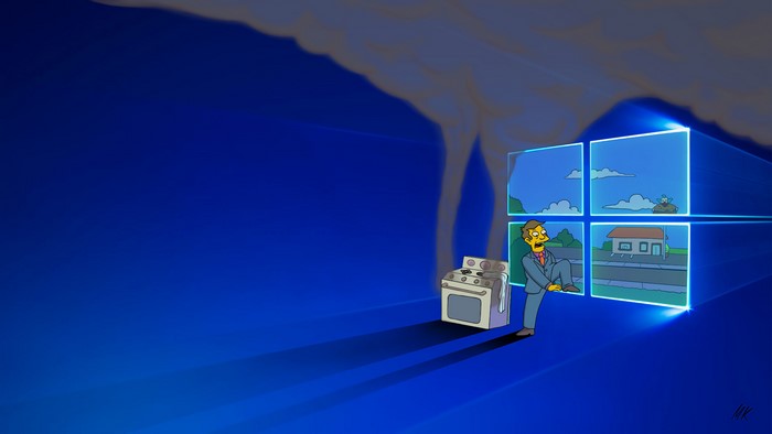 Seymour Skinner from The Simpsons 4K Windows 10