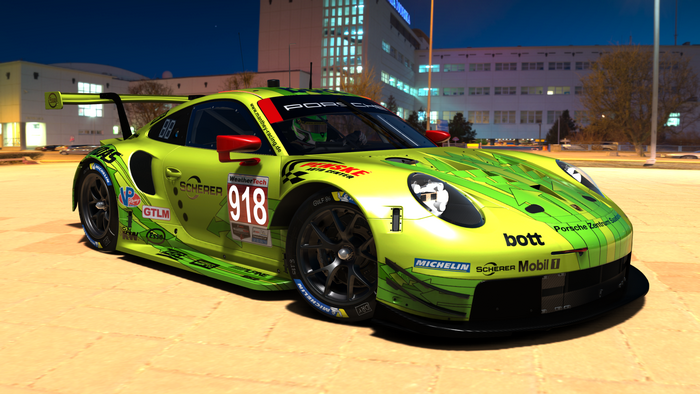 Porsche 911 RSR #918 WeatherTech Racing GTLM