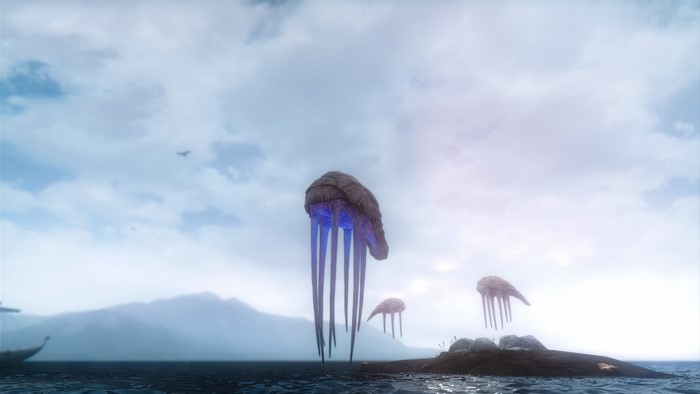 Skyrim Solstheim Siltstrider screenshot