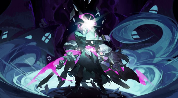 Artwork of characters from Deltarune