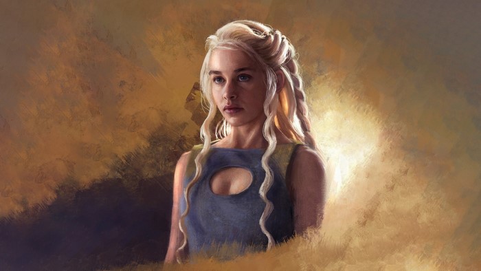 Daenerys Targaryen from Game of Thrones Artwork