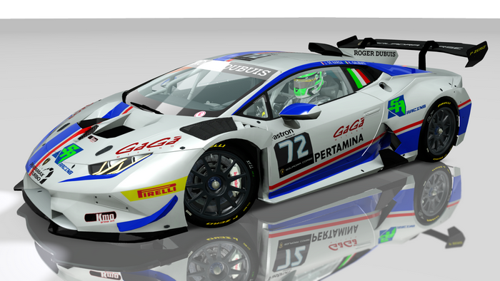 Lamborghini Huracan GT3 "GaGa" "Pertamina" Racing Car