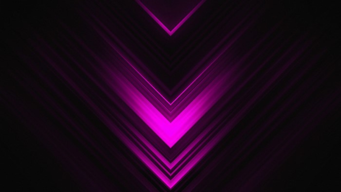 Abstract purple and pink light streaks