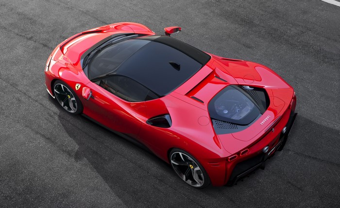 Ferrari SF90 Stradale in Red