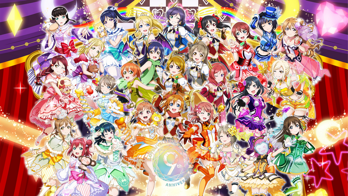 Love Live! 9th Anniversary Group