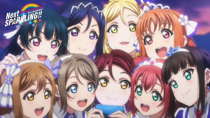 Anime girls from Love Live! Sunshine!!