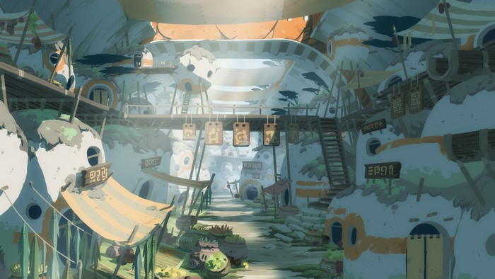 Oban Star Racers market with sun rays