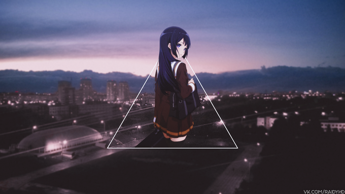 4K Kousaka Reina from Hibike! Euphonium anime girl
