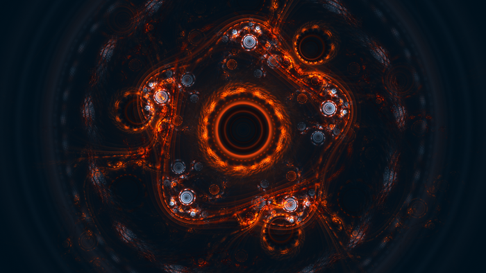 4K fractal digital art abstract