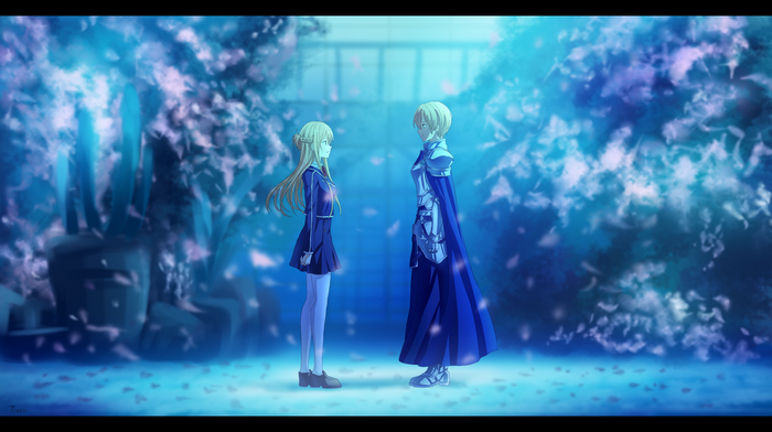 Asuna and Eugeo from Sword Art Online Alicization