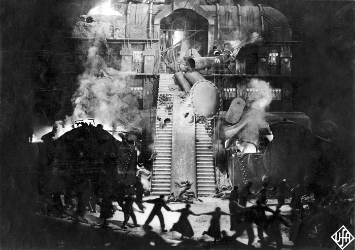Scene from the movie Metropolis