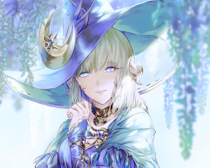 Fan art of a woman from Final Fantasy XIV