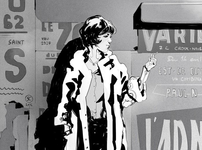 Anna Karina in Jean-Luc Godard's Vivre sa Vie