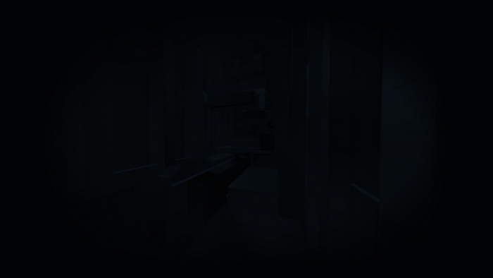 Abstract dark digital art with vignette