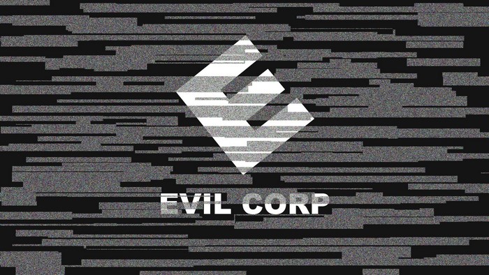 EVIL CORP logo from Mr. Robot