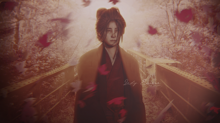 Lady Emma from Sekiro: Shadows Die Twice in nature