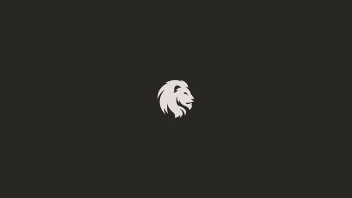 Lion head logo