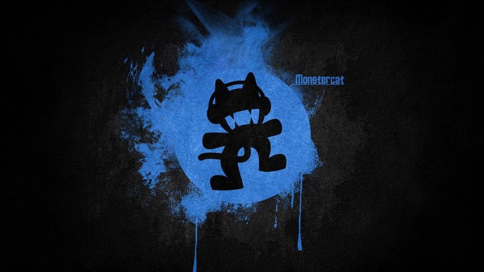 Monstercat Logo Graffiti Art