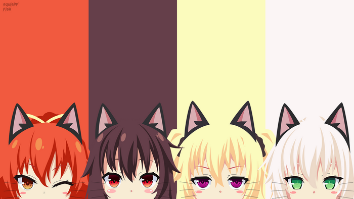 Nora to Oujo to Noraneko Heart anime girls with cat ears